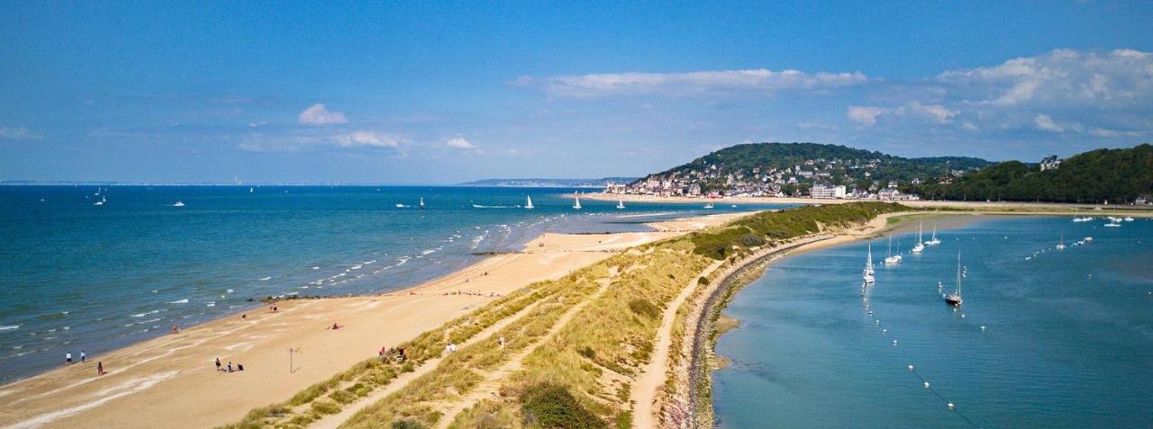 La Dunette Port Guillaume - Cabourg -piscine et mer à pied Dives-sur-Mer Extérieur photo